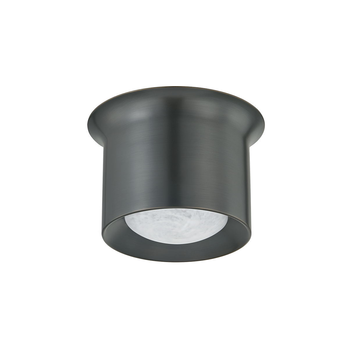 Noxon Flush Mount 7" in aged brass — a Hudson Valley flush mount for hallways, bedrooms, and entryways at Laurie Yapp Home.