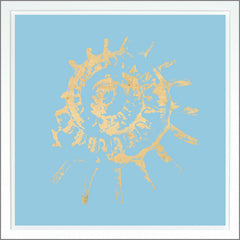 38.75 × 38.75 in – Light Blue, Gild - Gold