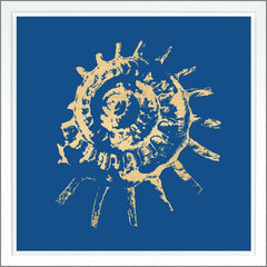 38.75 × 38.75 in – Dark Blue, Gild - Gold