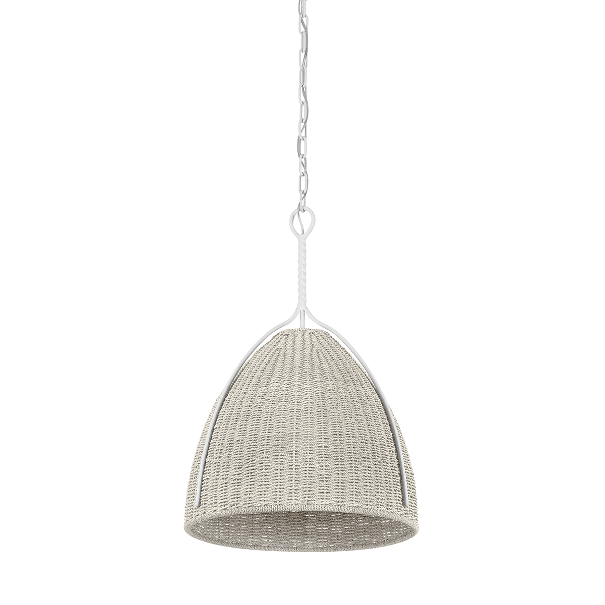 Woodlawn Pendant 19" shown from a second angle to highlight the shade shape and metal detail.