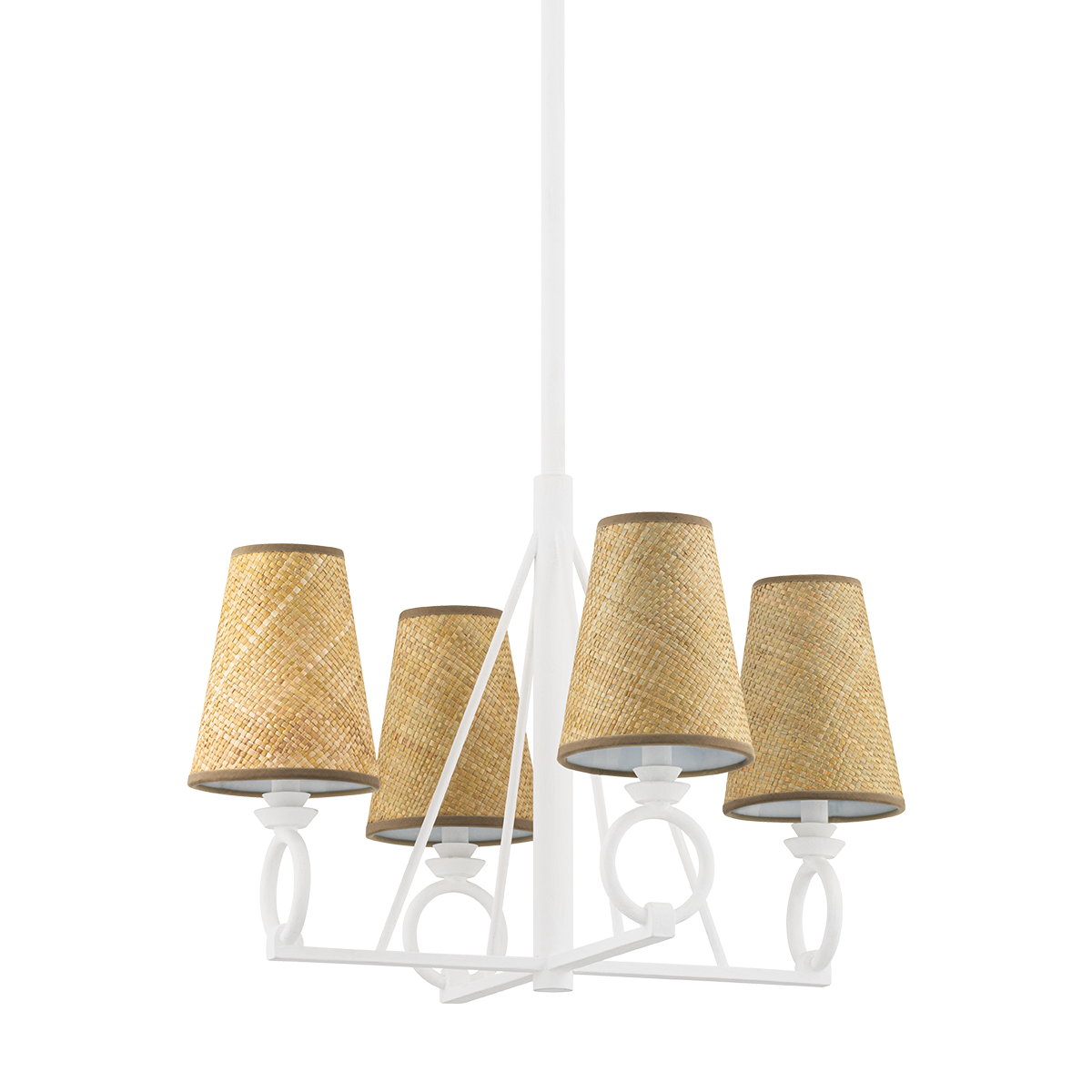 Pendelton Chandelier 24" — a Hudson Valley chandelier for dining rooms, entries, and living rooms at Laurie Yapp Home.