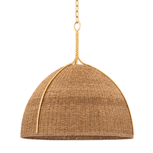 Woodlawn Pendant 28.5" — a Hudson Valley pendant for kitchens, entries, and dining rooms at Laurie Yapp Home.