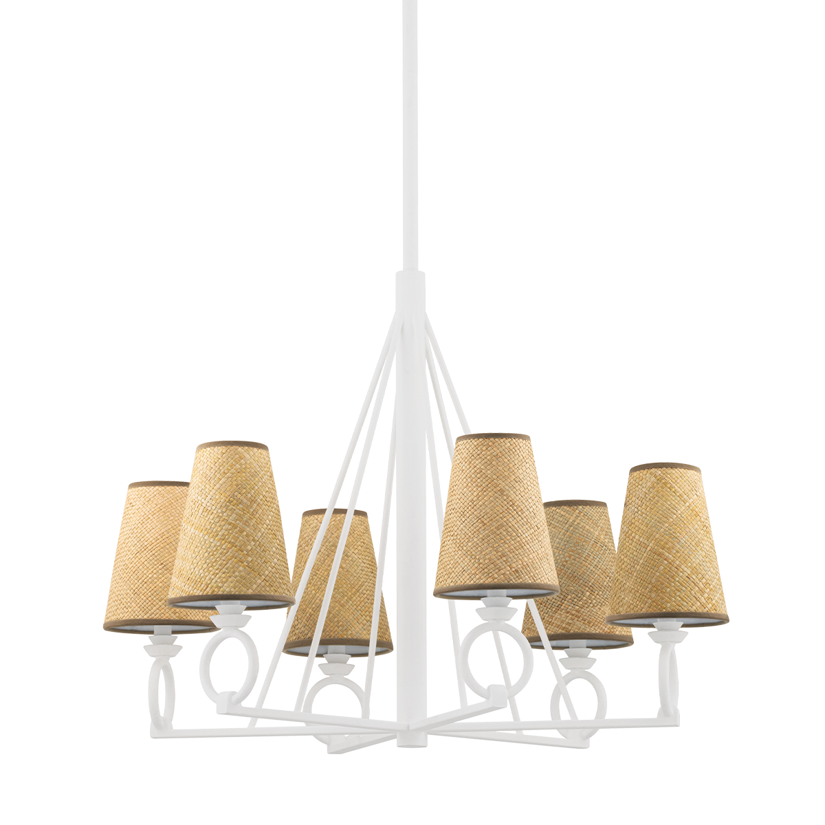 Pendelton Chandelier 32" — a Hudson Valley chandelier for dining rooms, entries, and living rooms at Laurie Yapp Home.