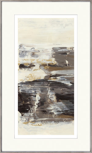 No Attachment I wall art featuring abstract brown and gold tones with a textured design