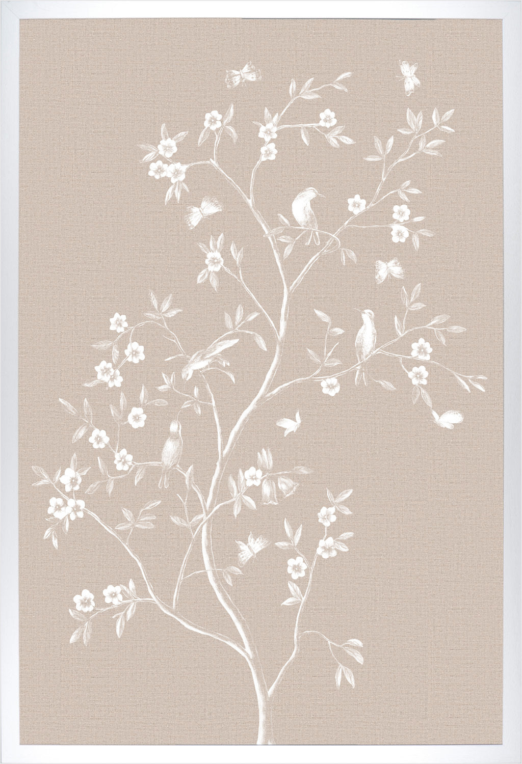 Linen Sanctuary Ii framed art print