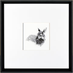 17 × 17 in – Black Frame