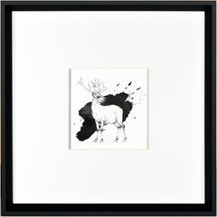 17 × 17 in – Black Frame