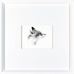 17 × 17 in – White Frame