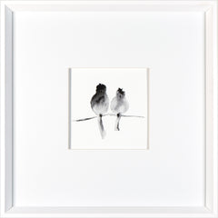 17 × 17 pulg. – Marco blanco