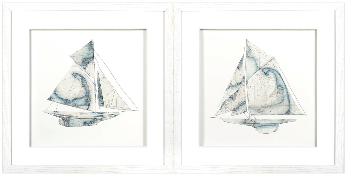 front view of SAILING – CAPE COD S/2 luxury Artwork