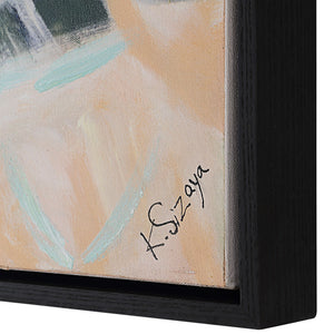 Iman shown from the front to reveal the palette and composition.