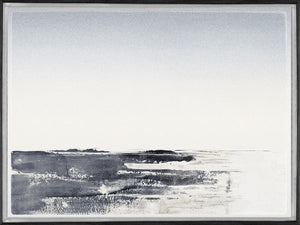 Silvered Land I framed art print