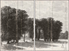 78.5 × 58 in – Glass Framed