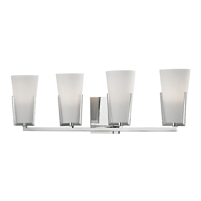 Upton Bath And Vanity 26.25" in polished chrome — a Hudson Valley bath and vanity for bathrooms and powder rooms at Laurie Yapp Home.