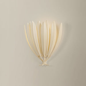 Whitfield Wall Sconce shown from the front to reveal the arm curve and shade silhouette.