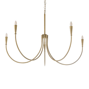 Luzon — a Renwil chandelier for dining rooms, entries, and living rooms at Laurie Yapp Home.