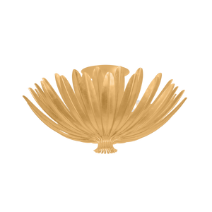 Whitfield Semi Flush shown from a second angle to highlight the shade profile and mounting canopy.