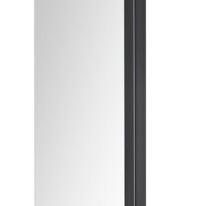Jackline mirror featuring a sleek black frame, highlighting the clear mirror surface.