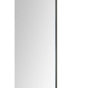 Salta mirror by Renwil, featuring a sleek black frame and a clear reflective surface.