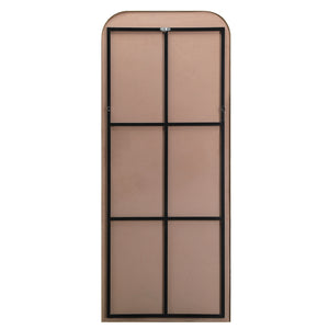 Meryem mirror by Renwil, back view showing mounting hardware and structure