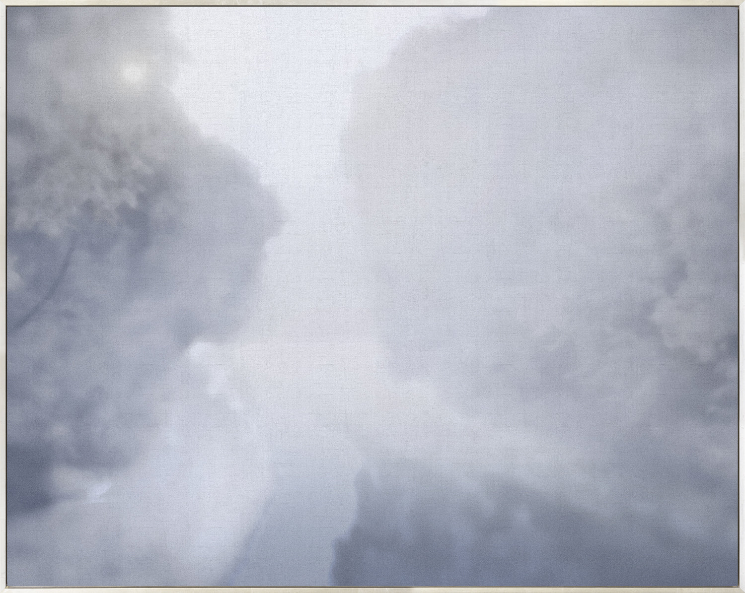 Chambray Haze — nature and landscape fine art print in cool tones at Laurie Yapp Home