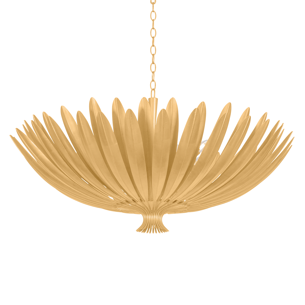 Whitfield Chandelier 48" — a Hudson Valley chandelier for dining rooms, entries, and living rooms at Laurie Yapp Home.