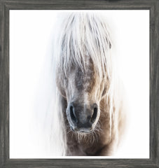 18 × 19 pulg – Marco gris