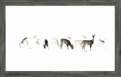 22 × 14 pulg. – Marco Gris
