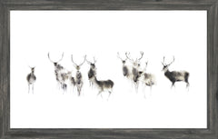 22 × 14 in – Grey Frame