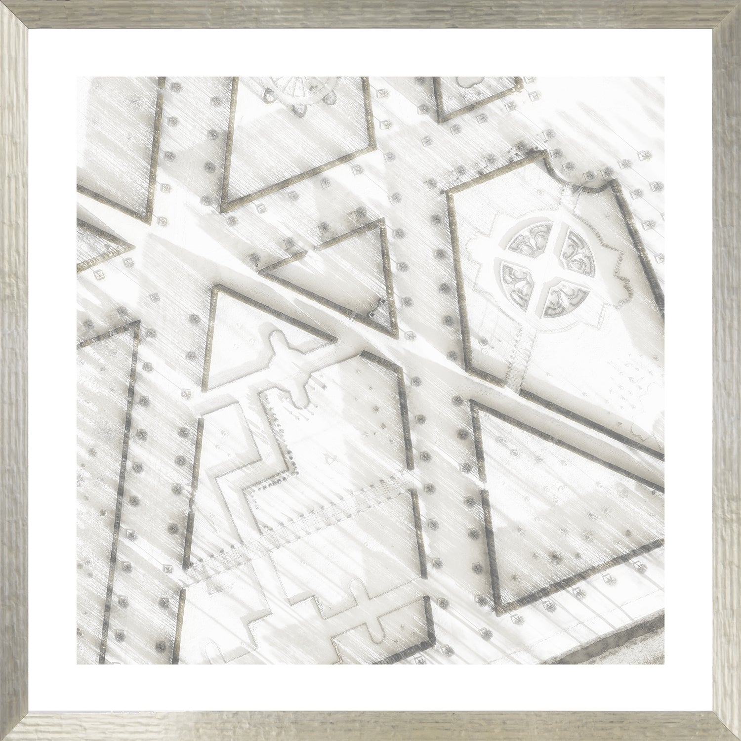 Rundale Palace II, Latvia — architecture and travel fine art print in neutral tones at Laurie Yapp Home