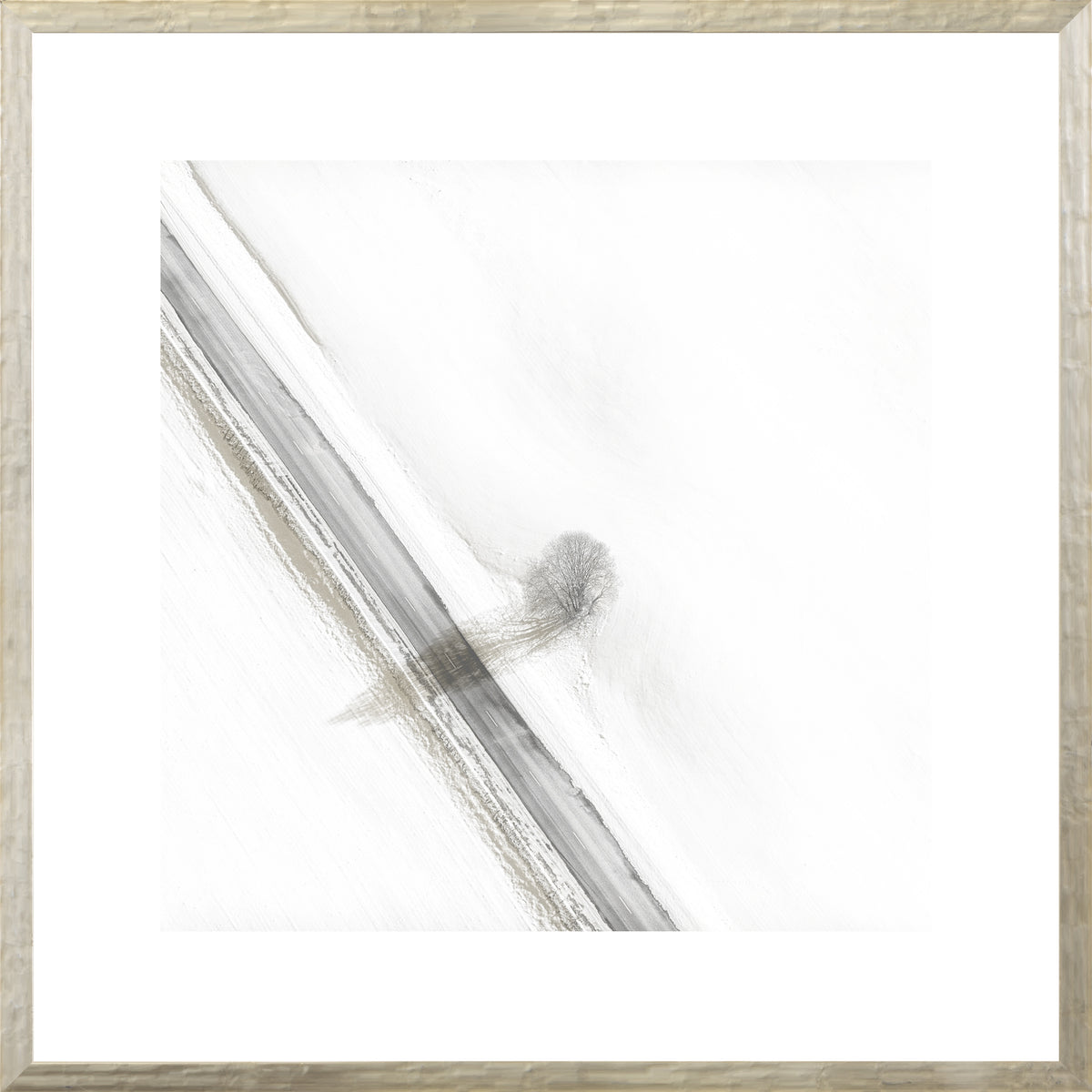 Aerial Rural View Trio II (IV-VI) Bundle — nature and landscape fine art print shown from another angle