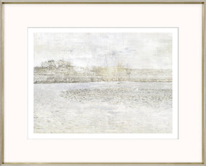 Sunlit Ripples II — nature and landscape fine art print shown from another angle