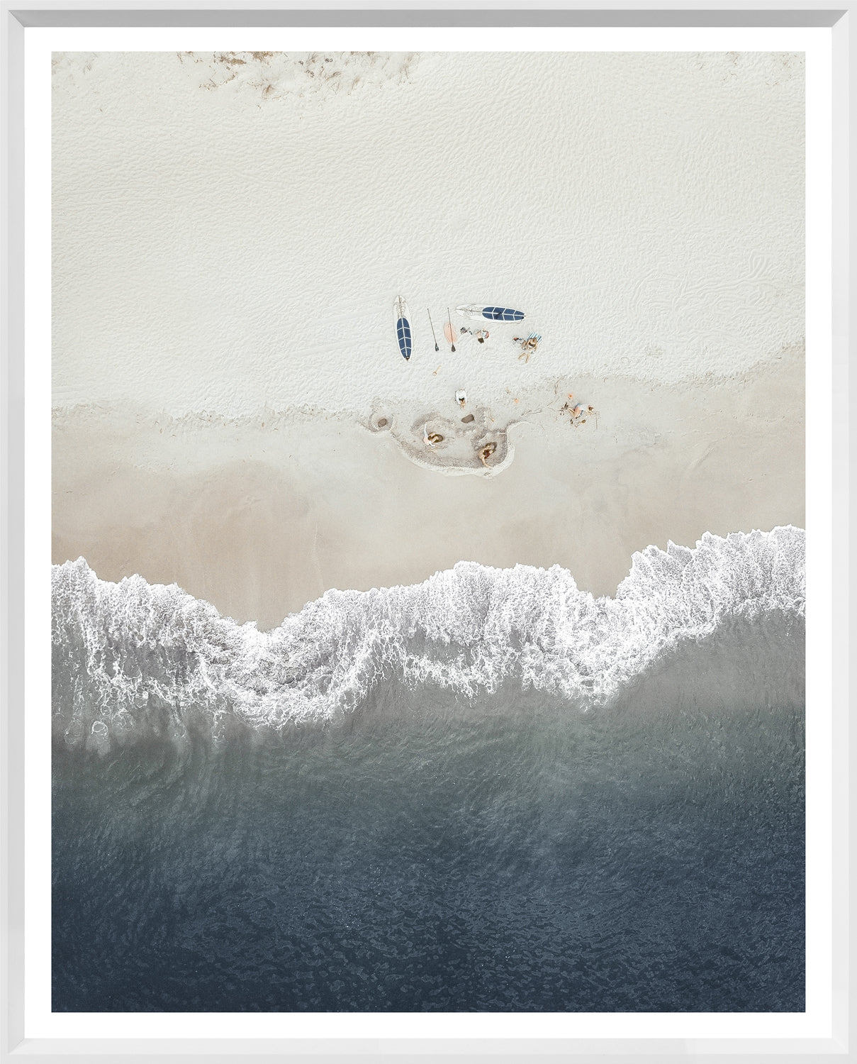 Beach Day framed art print