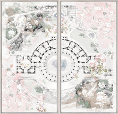 78.5 × 78.5 in – Framed Canvas