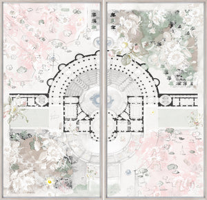 Roman Villa Daisy — architecture and travel fine art print shown from another angle
