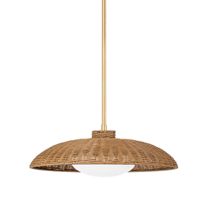 Delano Pendant 22.5" — a Hudson Valley pendant for kitchens, entries, and dining rooms at Laurie Yapp Home.