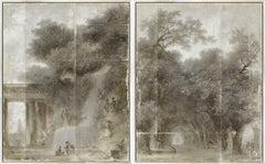 110,5 × 69 pulg – Lienzo enmarcado
