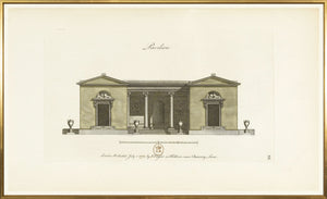 Engraving Pavilion Ii 1778 framed art print