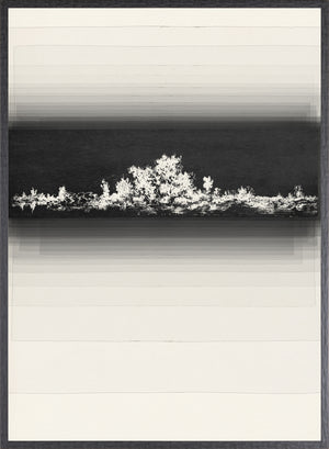 Evanescent I framed art print