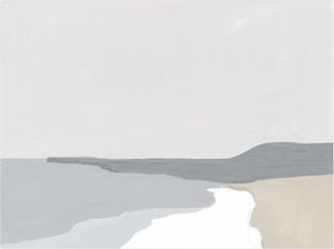 Coastal Planes II — nature and landscape fine art print shown from another angle