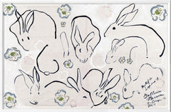 45.5 × 29.5 in – Glass Framed