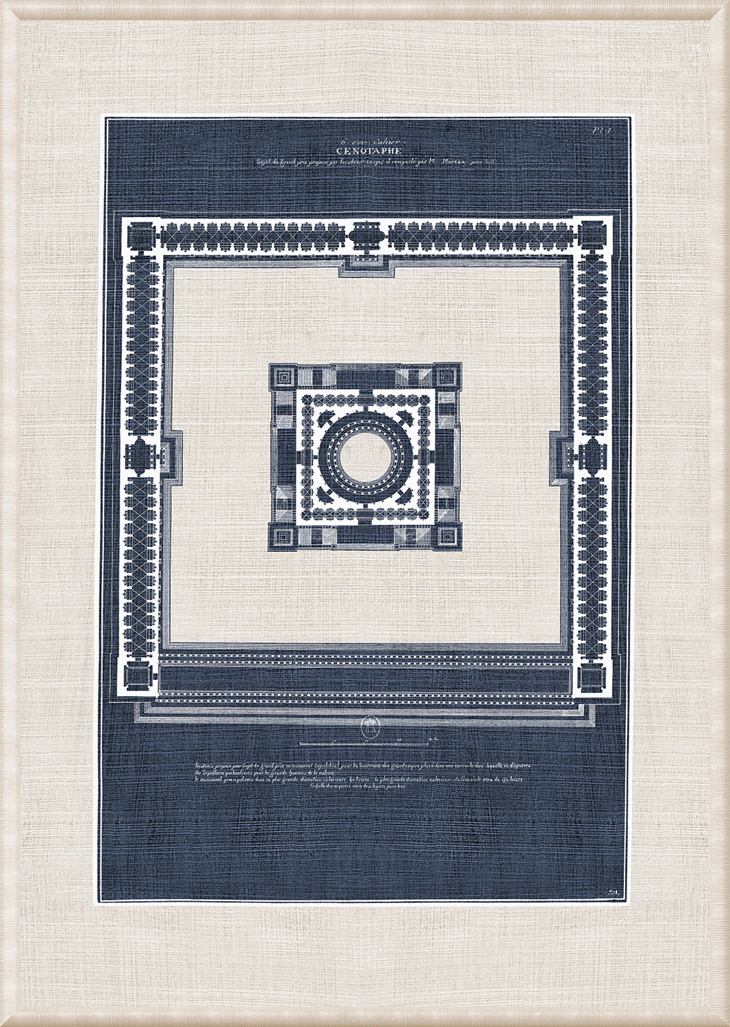 French Architectural Views I — architecture and travel fine art print shown from another angle