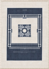 14.75 × 20.75 in – Glass Framed