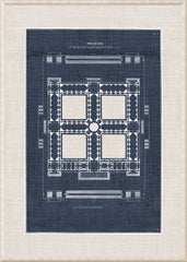 14.75 × 20.75 in – Glass Framed
