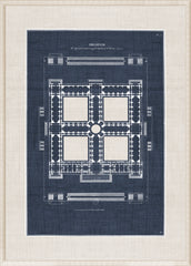 25.5 × 35.5 in – Glass Framed