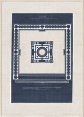 35.5 × 49.5 in – Glass Framed