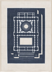 35.5 × 49.5 in – Glass Framed