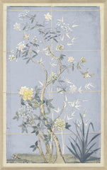 43 × 69 cm – Marco de cristal, tonalidad azul