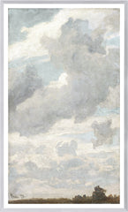 27.5 × 45.5 in – Glass Framed