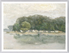 35.5 × 27.5 in – Enmarcado en cristal